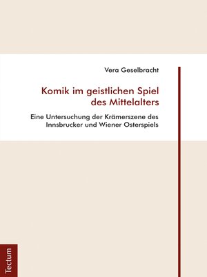 cover image of Komik im geistlichen Spiel des Mittelalters
